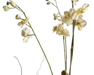 Two Pretty Dried and Artificial Floral Arrangements