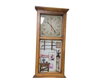 Vintage Golf Diorama Clock