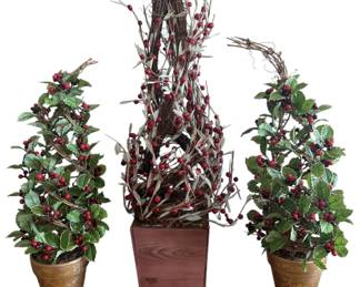 Festive Artificial Cranberries Lot