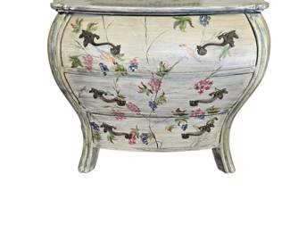 Vintage Venetian Style Commode with Hand Painted Decorations
