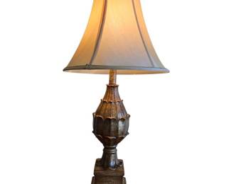 Gold Tone Table Lamp
