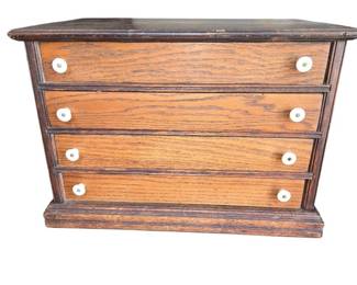 Antique 4 Drawer Cabinet