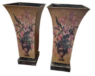 Decorative Metal Vases