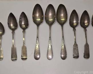 Sterling Silver Spoons