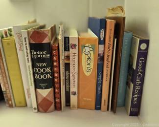 Martha Stewart Better Homes Aprons and More Recipe Books