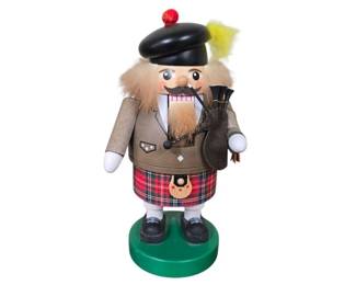 Erzgebirgische Richard Glasser Scottish Bagpipe Nutcracker