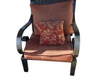Allen and Roth Pardini Patio Chair with Sunbrella Cushions