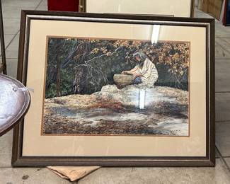 John Marsh watercolor