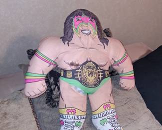 Vintage wrestling figure