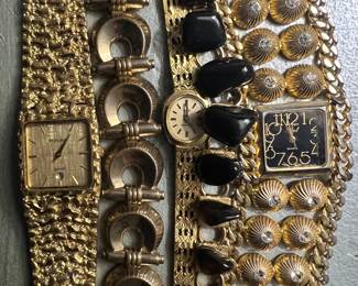 Vintage Watches & Vintage Bracelets for Stacking. 