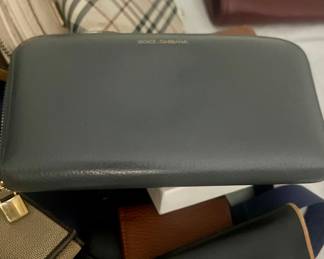 Vintage Dolce Gabbana Zip Around Wallet. 