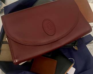 Vintage Cartier Paris Clutch Purse. 