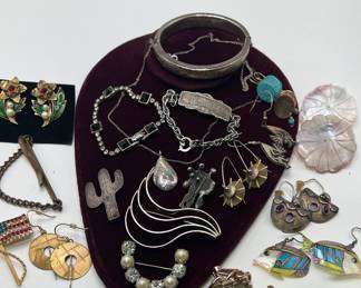 So much Sterling Silver Jewelry from Around the World. 