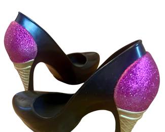 Melissa & Karl Lagerfeld Ice Cream Heels. You know you want some! 