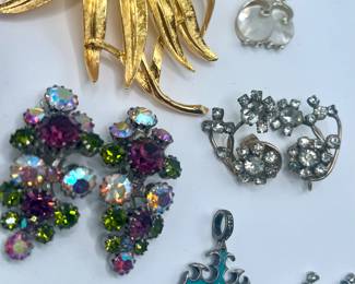 Juliana Crystal Reticulated Earrings. 