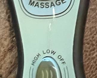 Tranquil Heat and Massage Chair w Ottoman