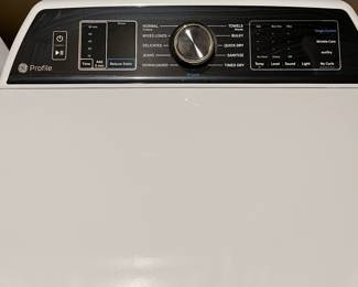 GE Profile Washer and Dryer purchased 12.08.24