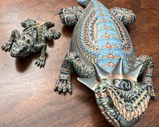 Jon Stuart Anderson "Fimo Creations" Horned Toad