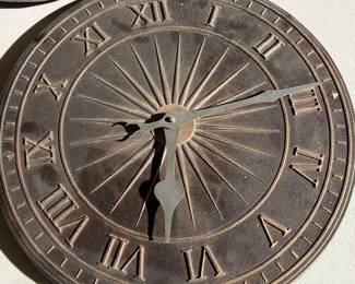 Front Gate Temp and Clock