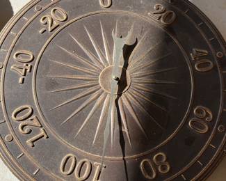 Front Gate Temp and Clock