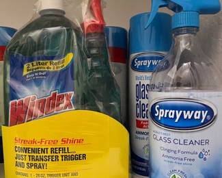 Cleaning Supplies (many are new in package)