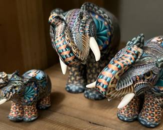 Jon Stuart Anderson "Fimo Creations" Elephant