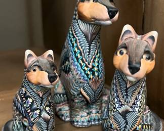 Jon Stuart Anderson "Fimo Creations" Wolf