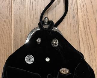 Nine West Velvet Bag
