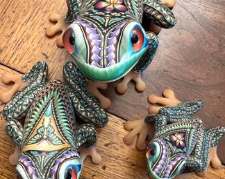 Jon Stuart Anderson "Fimo Creations" Tree Frog