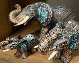 Jon Stuart Anderson "Fimo Creations" Elephant