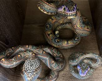 Jon Stuart Anderson "Fimo Creations" Rattlesnake