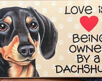 Love is Being Owned by a Dachshund!