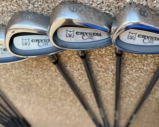 Lynx Crystal Cat Irons
