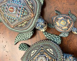 Jon Stuart Anderson "Fimo Creations" Sea Turtle