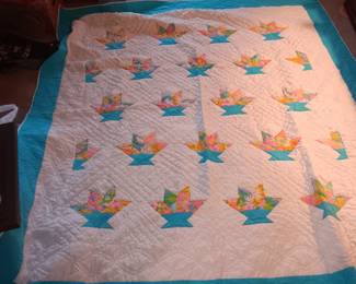 Vintage hand made quilt