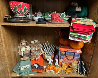 and Christmas decor......