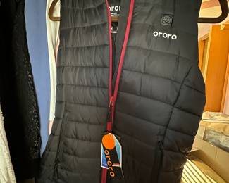 Battery operated Ororo heated vest - new with tags
