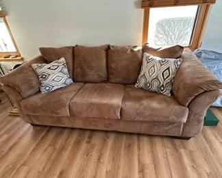 Microfiber sofa