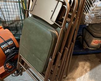 Folding chairs