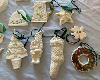 Belleek ornaments
