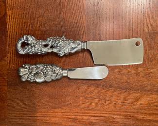 Arthur Court Cheese Knife and Spreader