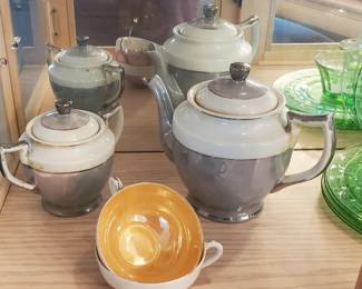 Lusterware Tea Set 