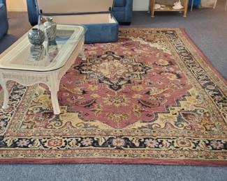Caspian Collection 8x10.6 Handmade Wool rug