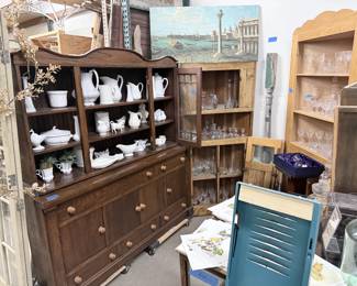 Vintage and Antique Glassware, Stoneware, Earthenware, Crystal, Pictures, and More