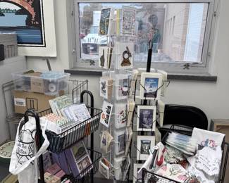 Note Cards, Puzzles, Games, Towels, Aprons, and Display Pieces