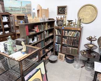 Vintage and Antique Books, Pictures, Candles, and More