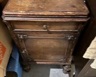 antique end table
