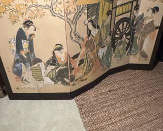 Large beautiful Asian panels