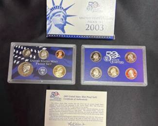 2003s proof set