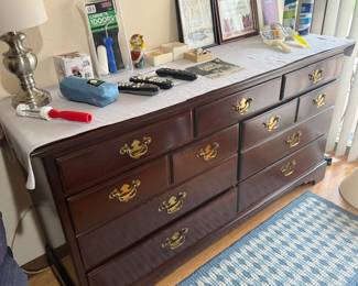 Dresser with matching night stands